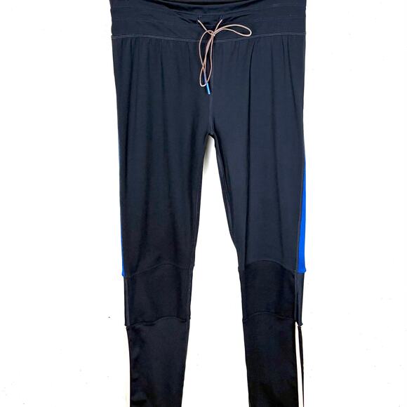 The Upside Womens Leggings Activewear Yoga Running Black Blue Yellow Size 8 - Picture 6 of 7